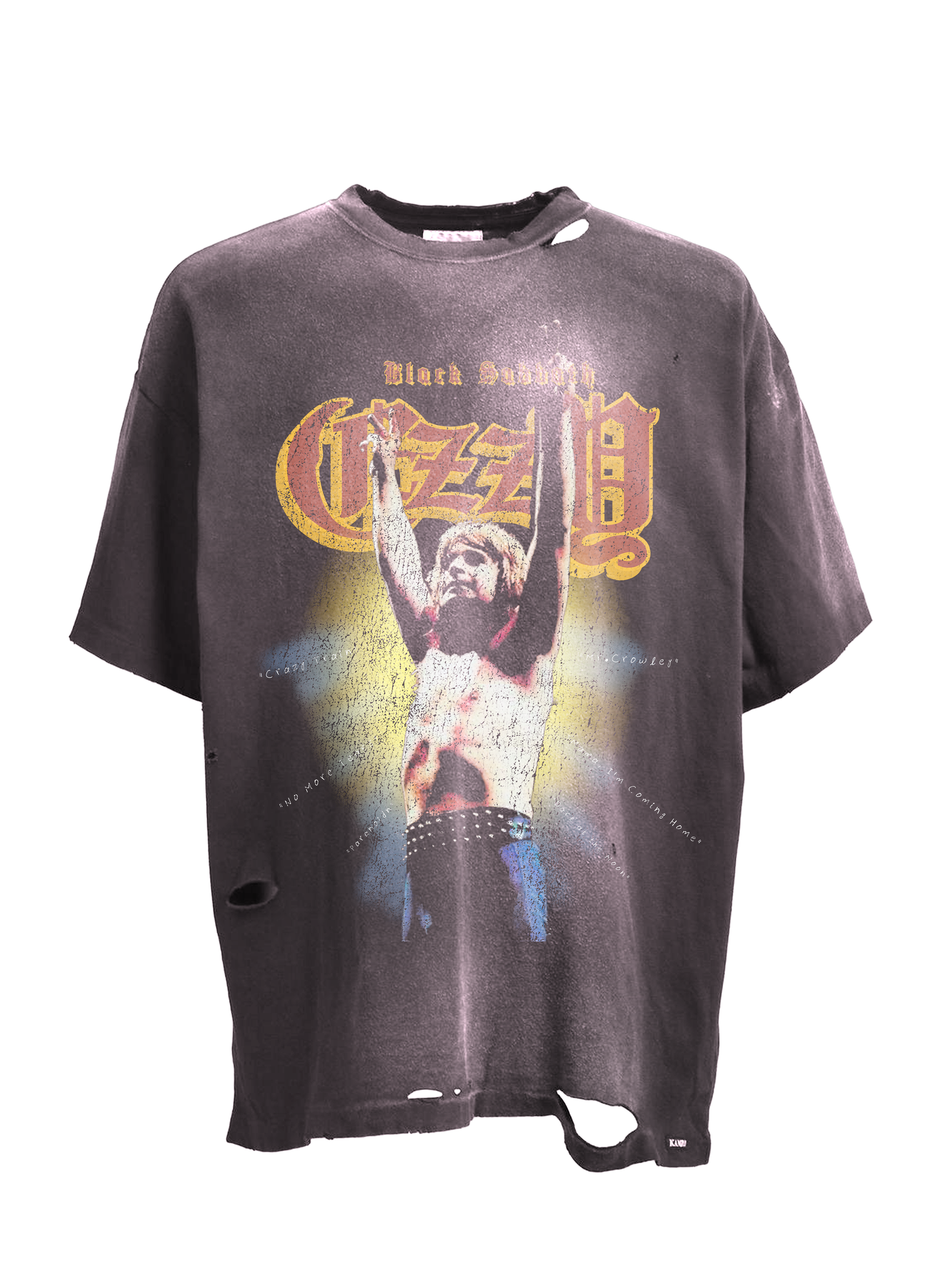 Ozzy tee mockup