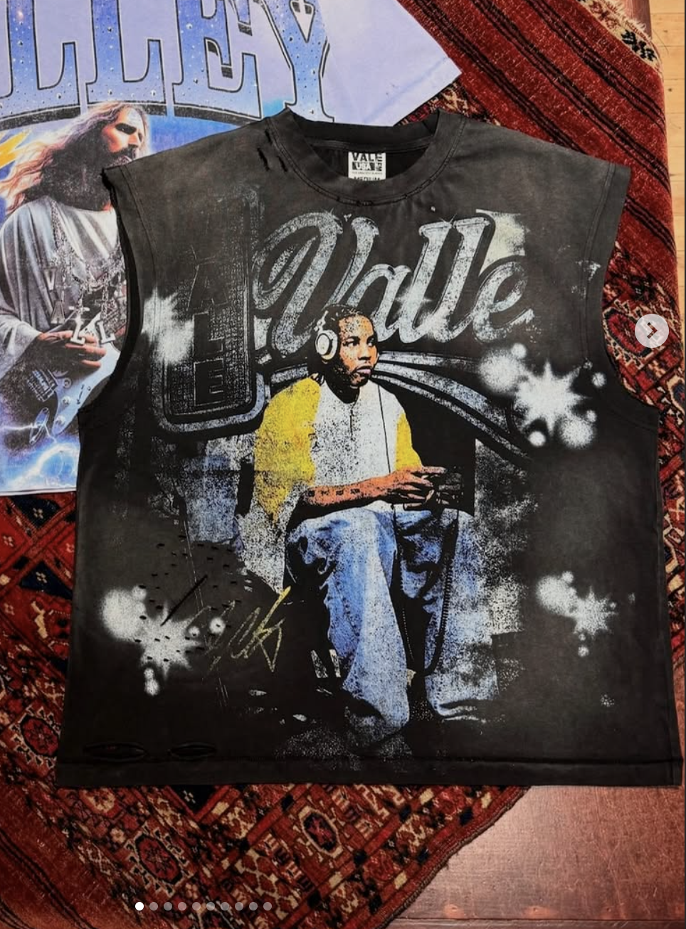 Finished shirt detail